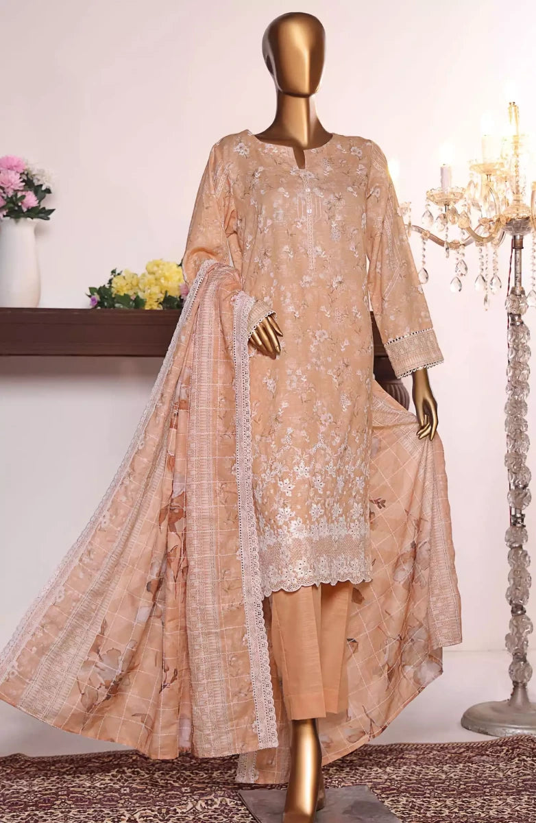HZ Elite Khaddar Chikankari Collection 2024 Vol 02-EKC-58