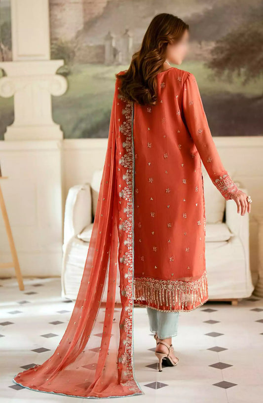 Sahane Elinor Unstitched Formals - EL 1806 ARAGON