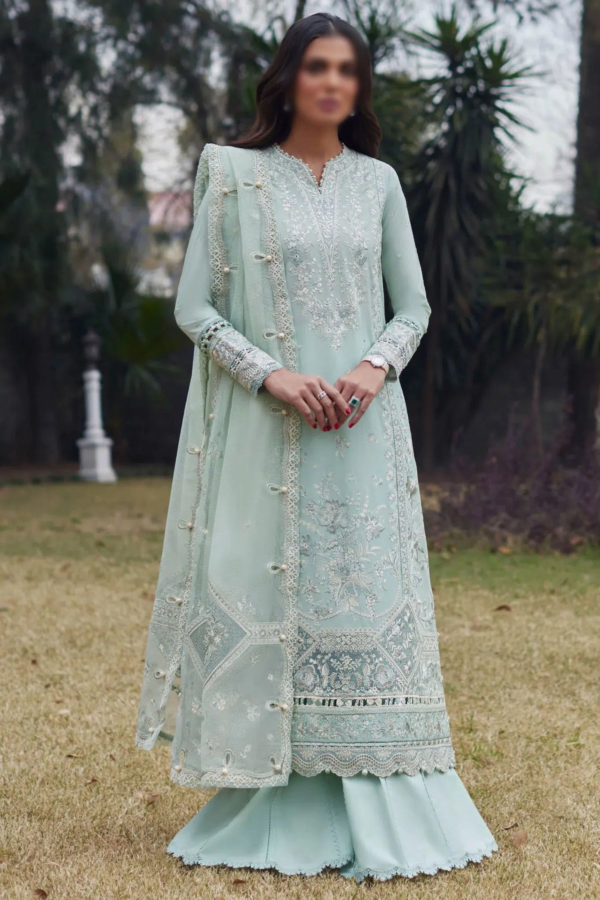 Elan Lawn Collection 2024 - EL24-01B MINA