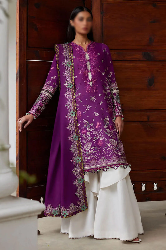 Elan Lawn Collection 2024 - EL24-03A QISTINA