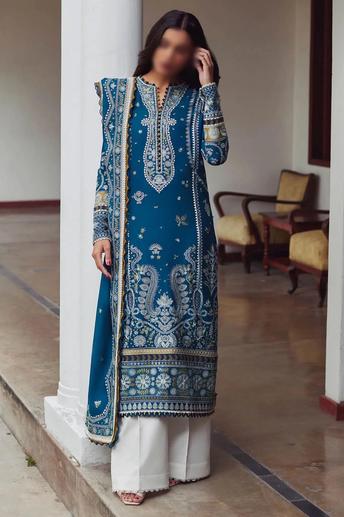 Elan Lawn Collection 2024 - EL24-04A MAHROSH