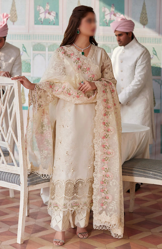 Elaf Premium Eid Edit Unstitched 2024 - ELE 01 A MOTIA