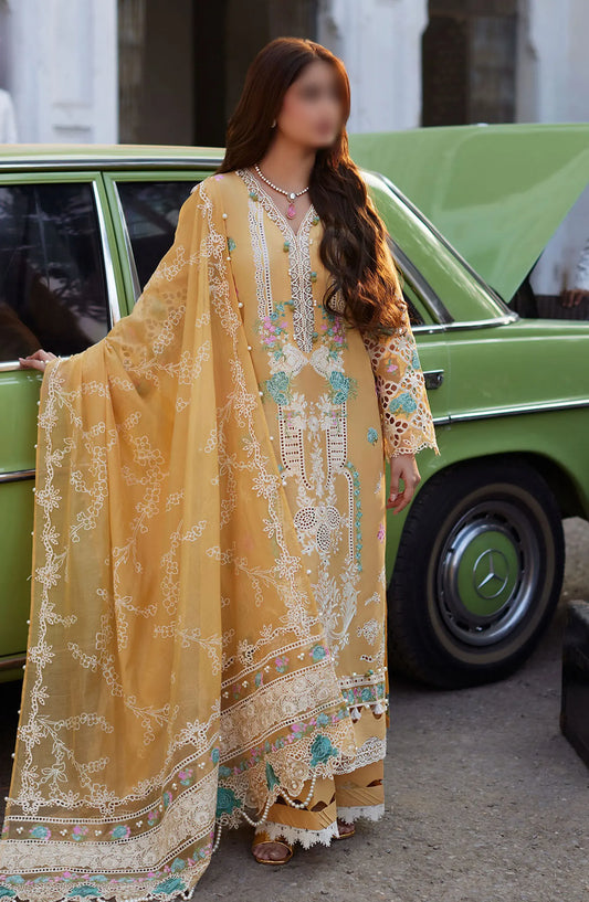 Elaf Premium Eid Edit Unstitched 2024 - ELE 02 B DANIA