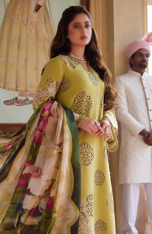 Elaf Premium Eid Edit Unstitched 2024 - ELE 05 MEENAH