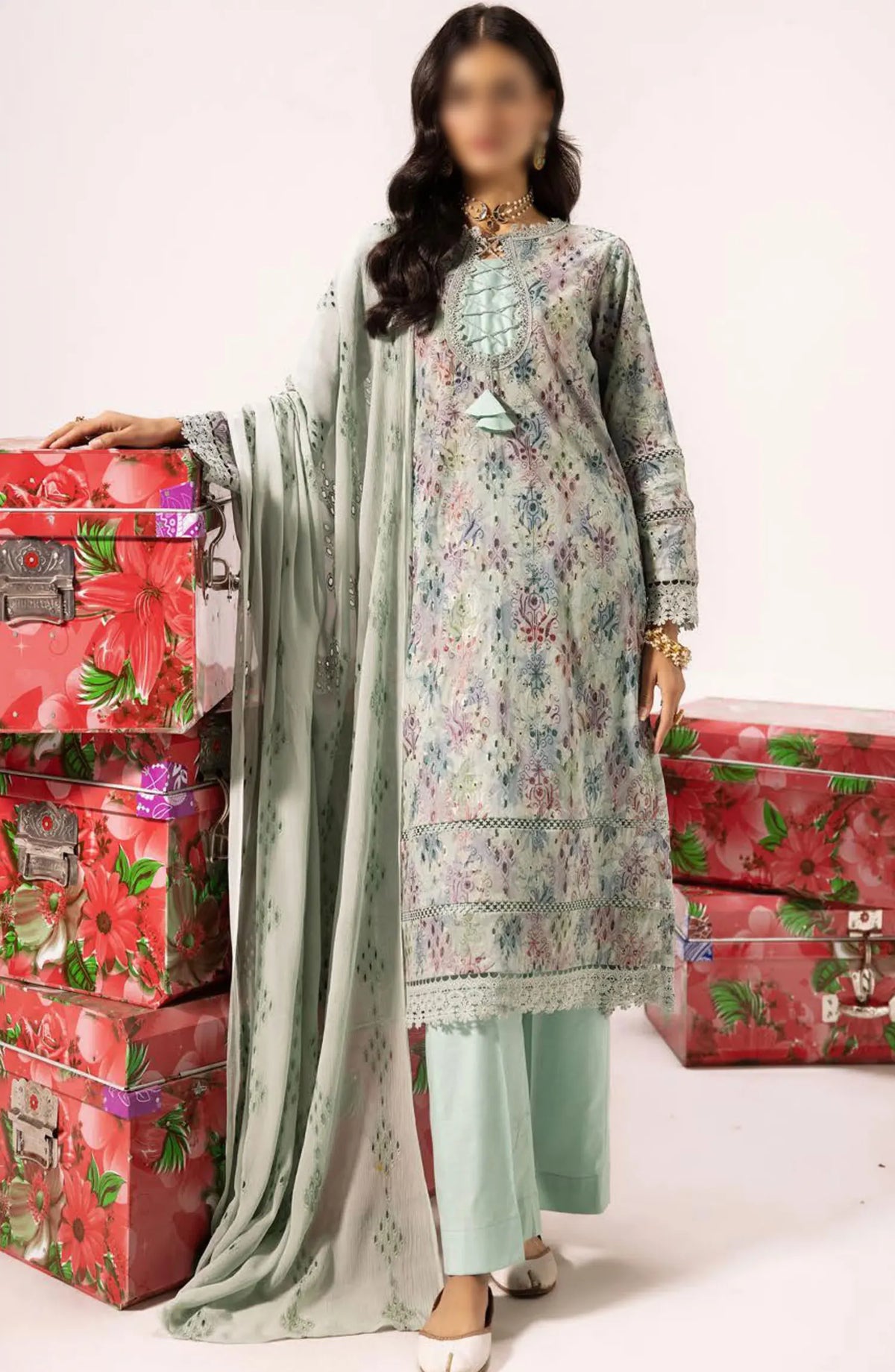 Printkari Exclusive Lawn Collection By Khoobsurat - EP 10