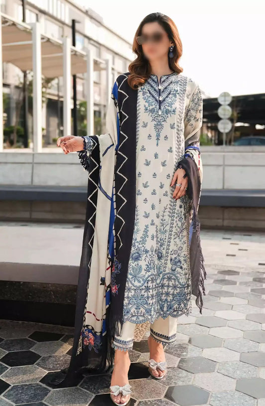 Elaf Winter Pashmina Shawl Collection 2024 - EPW-5B Cherished Memories