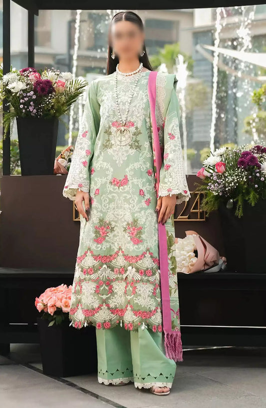 Elaf Winter Pashmina Shawl Collection 2024 - EPW-7A Passionate Dance