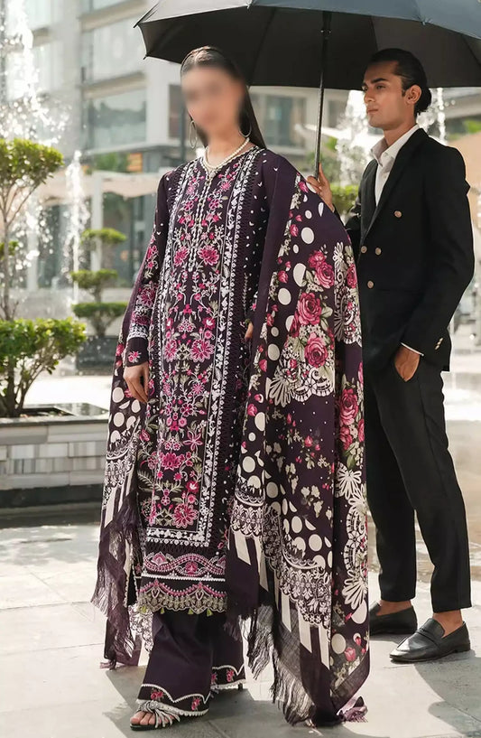 Elaf Winter Pashmina Shawl Collection 2024 - EPW-8A Warm Embrace