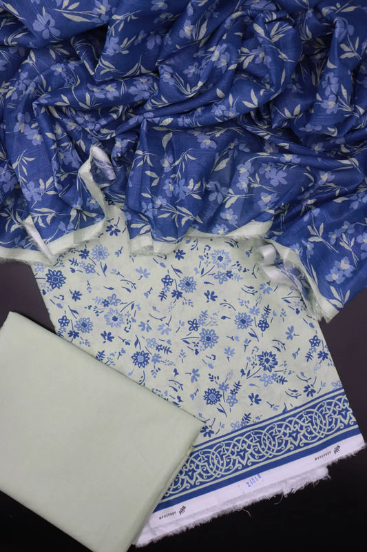 Exclusive Prints With Voile Dupatta Unstitched Lawn Collection 2024 - EPWVP 04