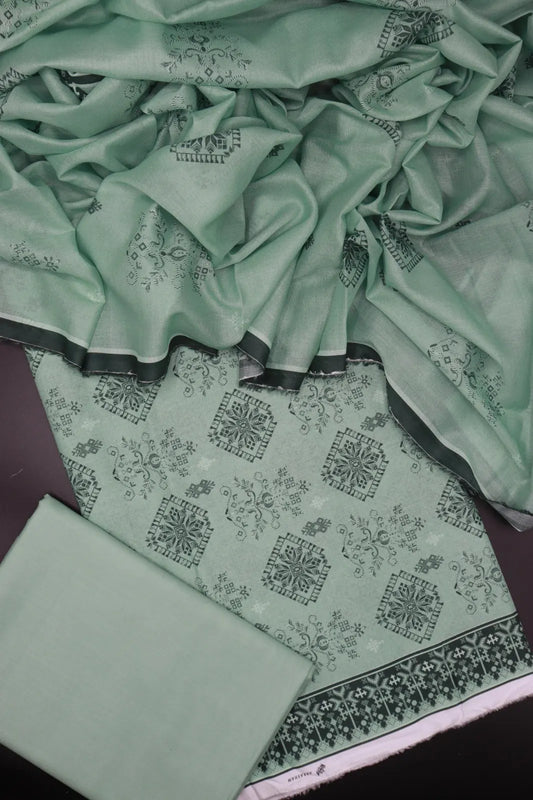 Exclusive Prints With Voile Dupatta Unstitched Lawn Collection 2024 - EPWVP 06