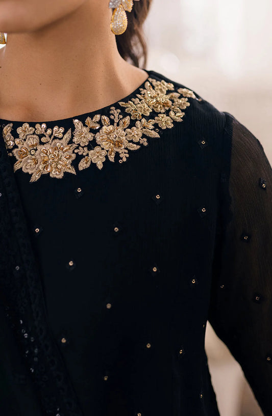 Azure Ensembles Festive 3 PCS Eid Drop 1 - ES 47 Midnight Glow