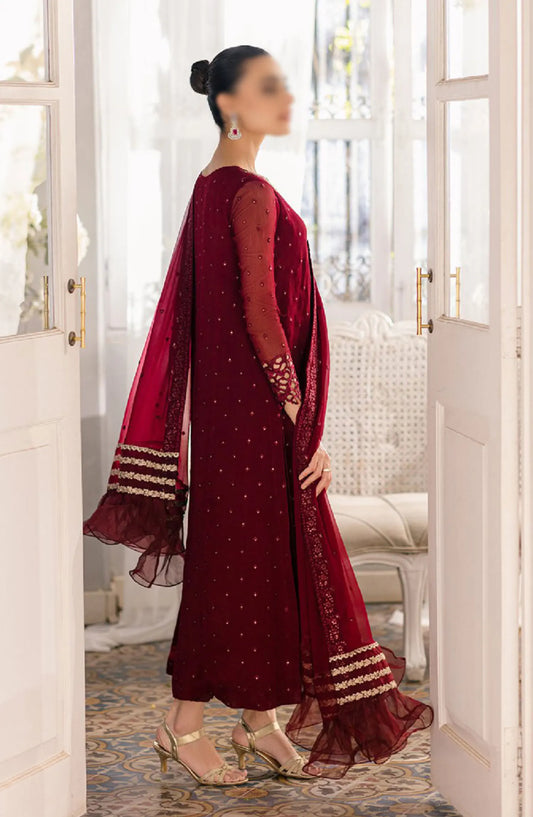 Azure Ensembles Festive 3 PCS Eid Drop 1 - ES 50 Garnet Glam