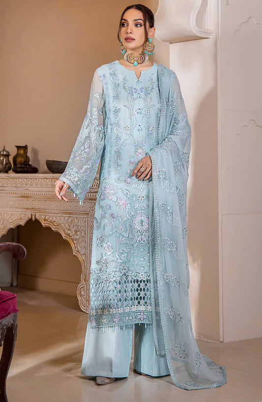 Lamisah Luxury Chiffon Unstitched Collection By Lavish Premium - Euphoric