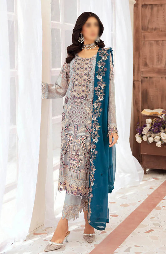 Ramsha Embroidered Chiffon Collection Vol 26 - F-2609