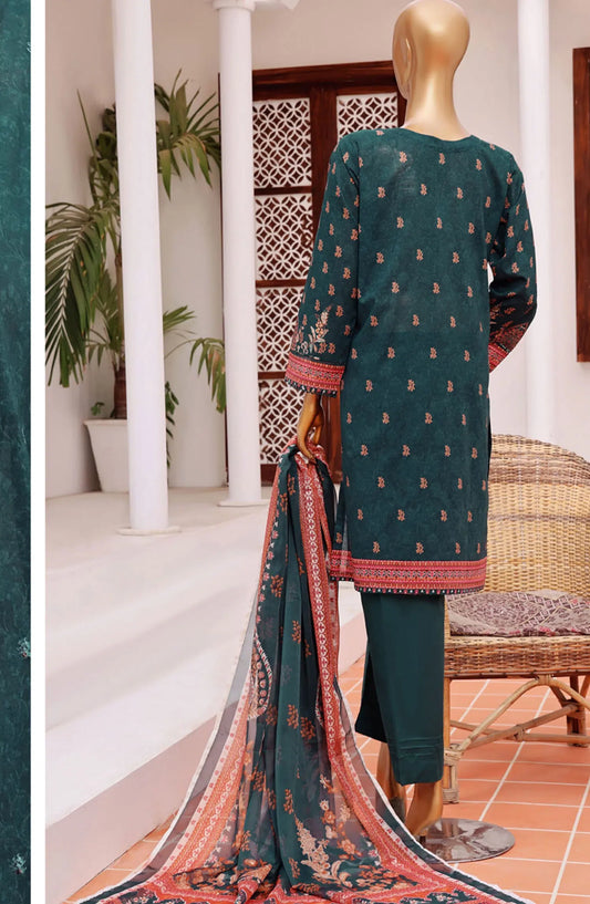 HZ RTW Aashkaar Embroidered Series 2024 - FEL-405-ZINC