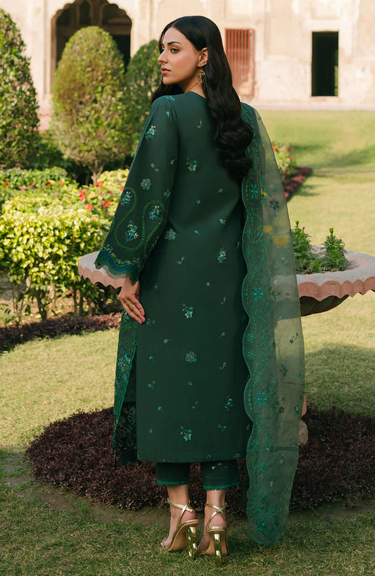 Sarang by Fiona Embroidered Lawn Unstitched 3 Piece Suit - Mirana - FIO25SL - Green - Summer Collection