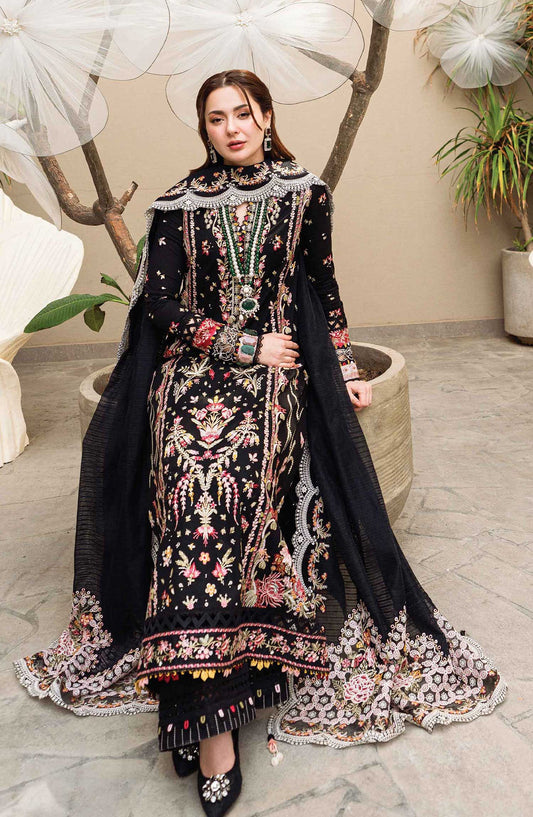 Sahil by Qalamkar Chikankari Lawn Unstitched 3 Piece - FK 15 Hannah - Q25S - Summer Collection