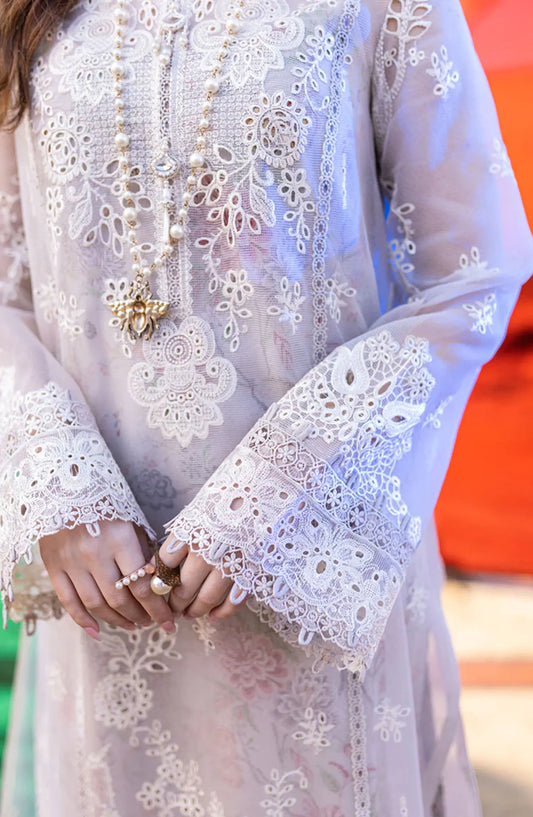 Qalamkar SAHIL KINARE Luxury Lawn Collection 2024 - FP-11 EMIRA