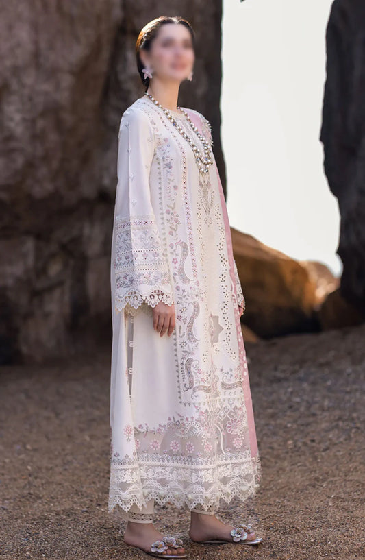Qalamkar SAHIL KINARE Luxury Lawn Collection 2024 - FP-13 MELEK