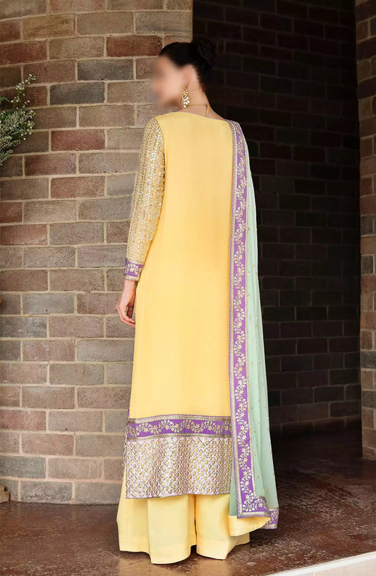Freesia Luxury Formals Unstitched Collection - FS 40011 Dael