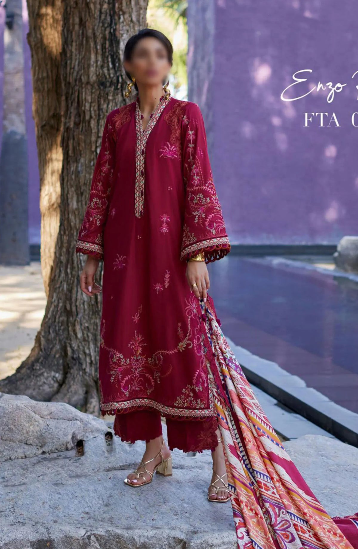 Farah Talib Aziz Suay Luxury Unstitched Collection 2024 - FTA 02