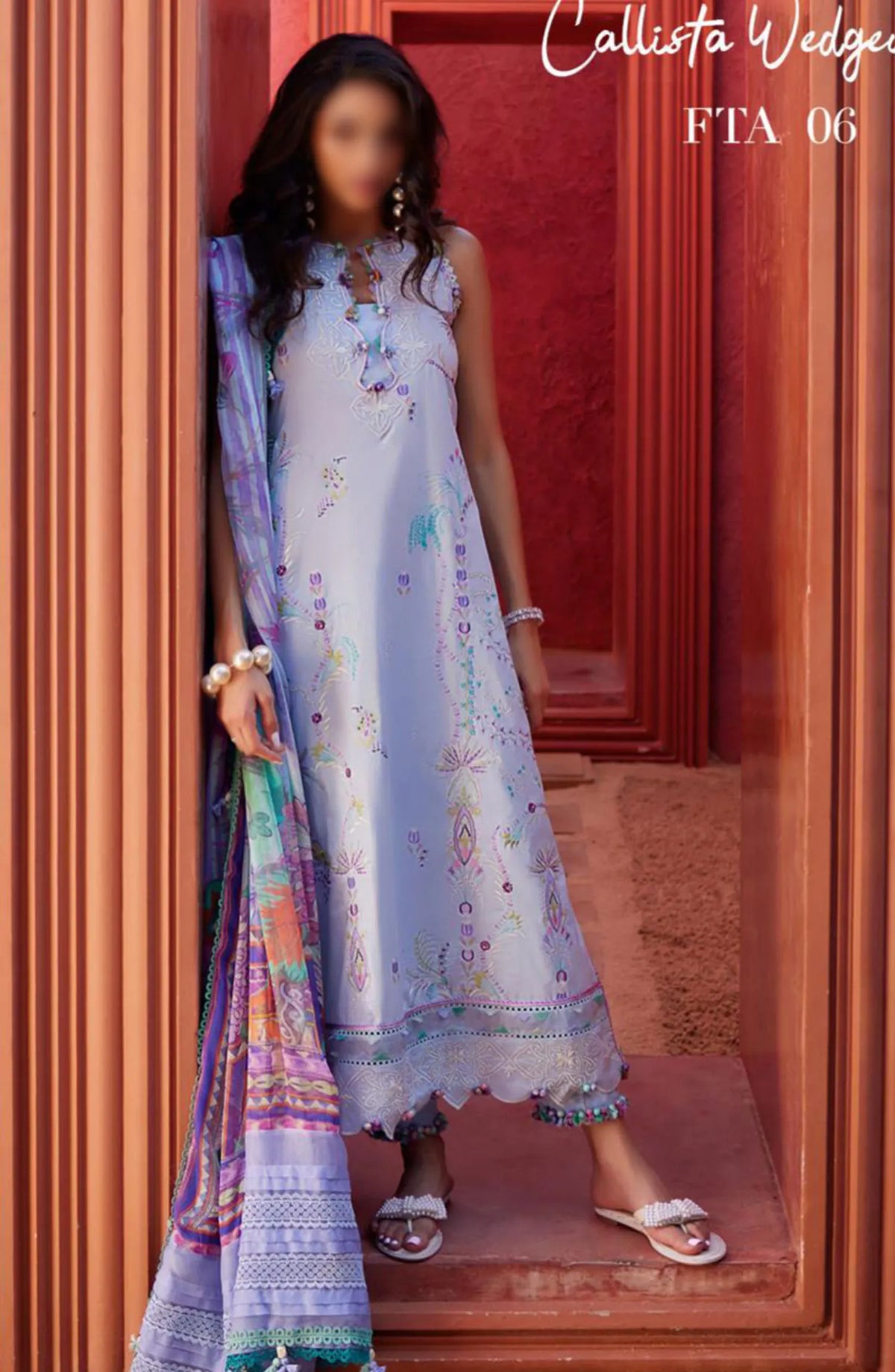 Farah Talib Aziz Suay Luxury Unstitched Collection 2024 - FTA 06