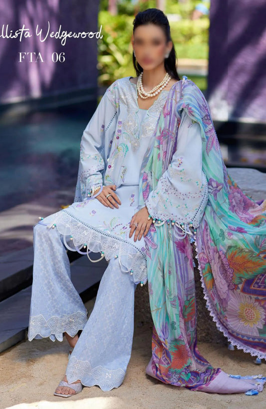 Farah Talib Aziz Suay Luxury Unstitched Collection 2024 - FTA 06