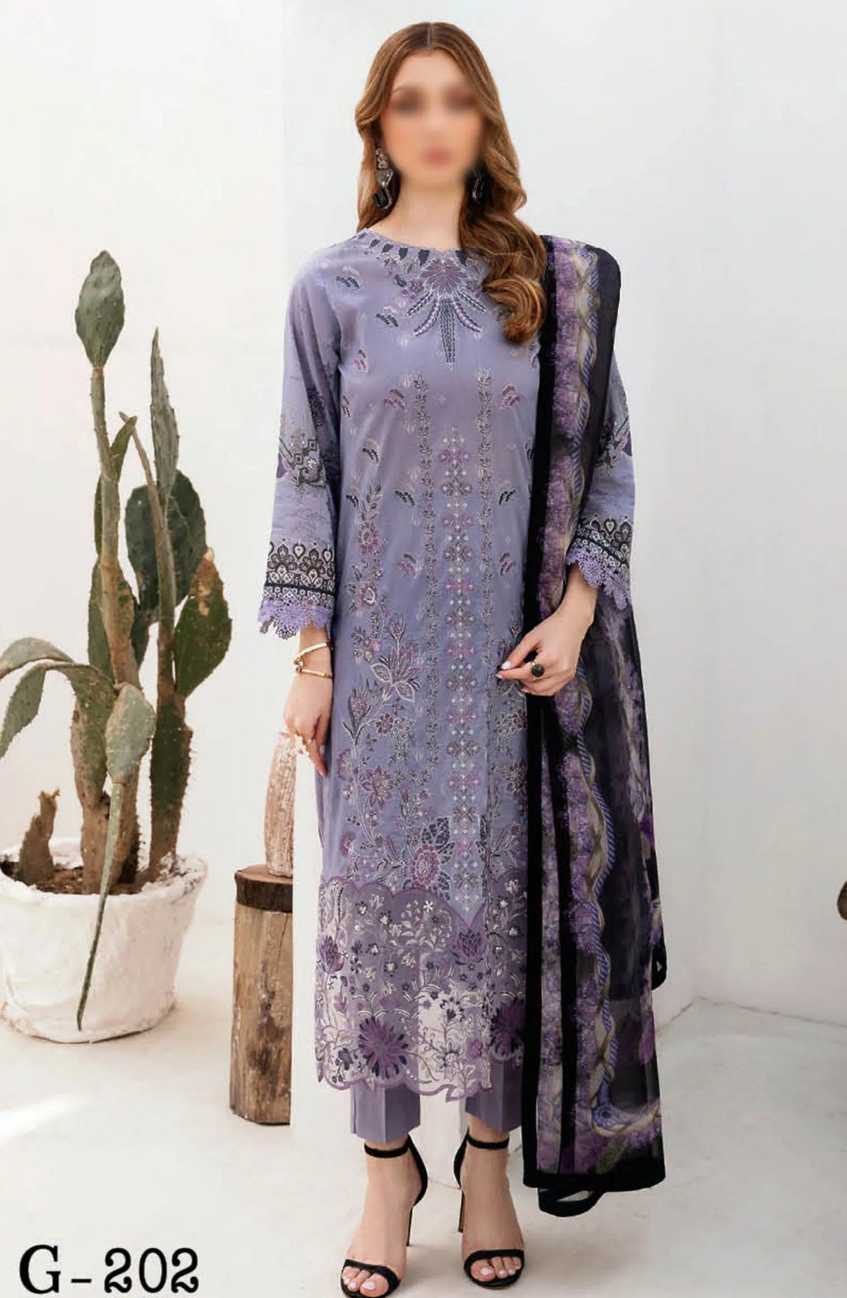 Ramsha Ghazal Luxury Lawn Collection Vol 02 - G 202