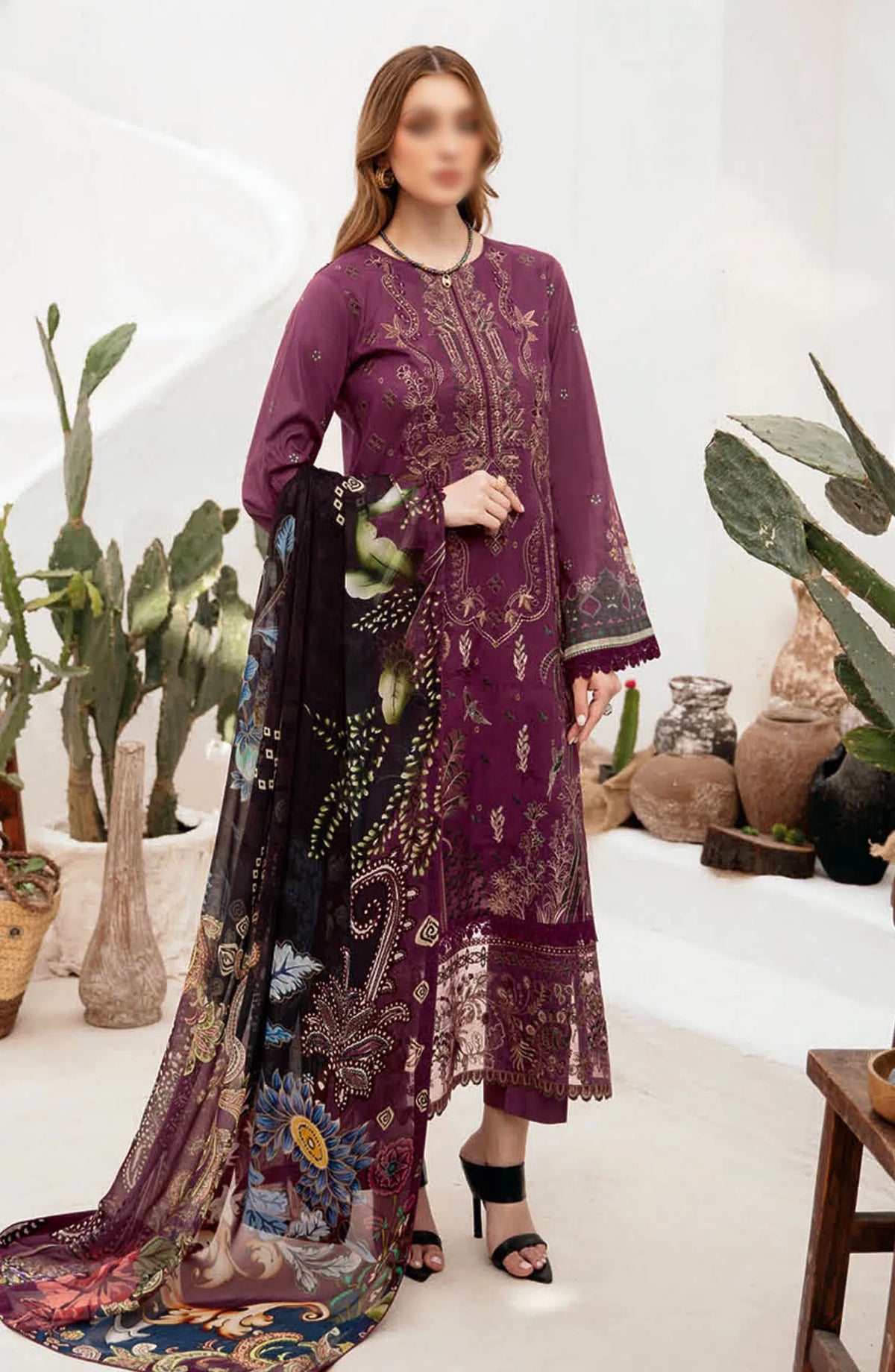 Ramsha Ghazal Luxury Lawn Collection Vol 02 - G 205