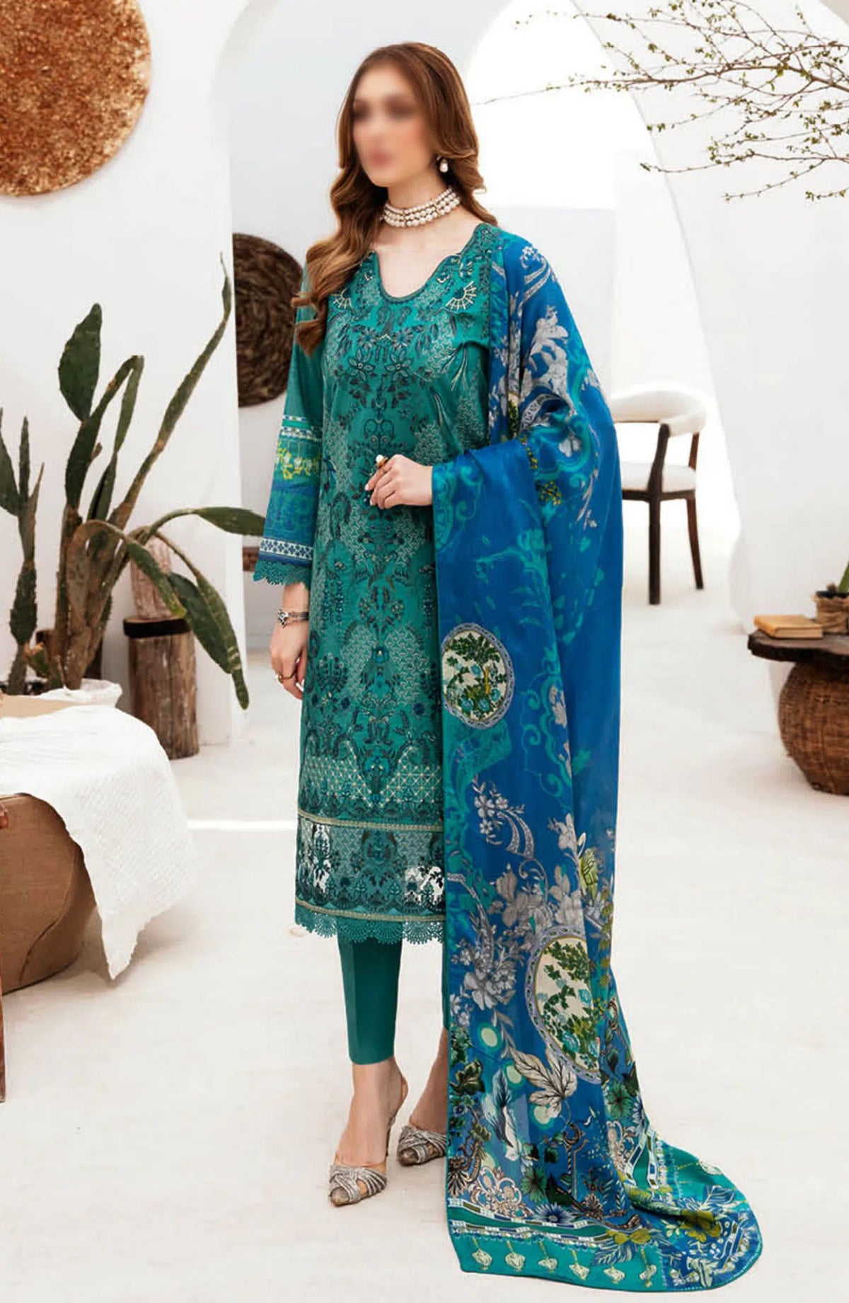 Ramsha Ghazal Luxury Lawn Collection Vol 02 - G 206