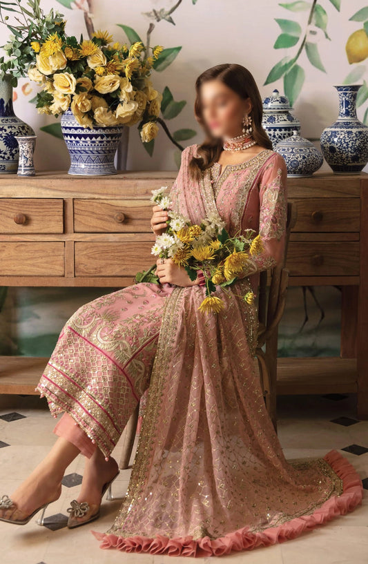Gulaal - Unstitched Embroidered Chiffon Collection - GL-EC-24V2-01 Viviana