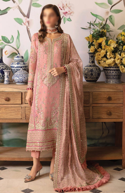Gulaal - Unstitched Embroidered Chiffon Collection - GL-EC-24V2-01 Viviana