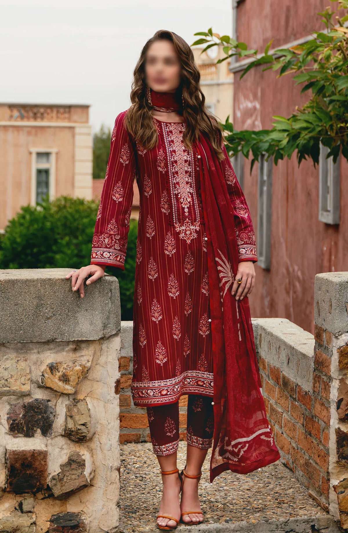 Gulaal The Enchanted Garden Lawn Collection Vol 02 - GL-L-24-V2-08 VEZELAY