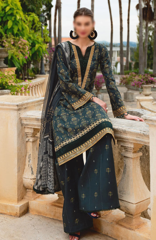 Gulaal The Enchanted Garden Lawn Collection Vol 02 - GL-L-24-V2-09 VILLENA