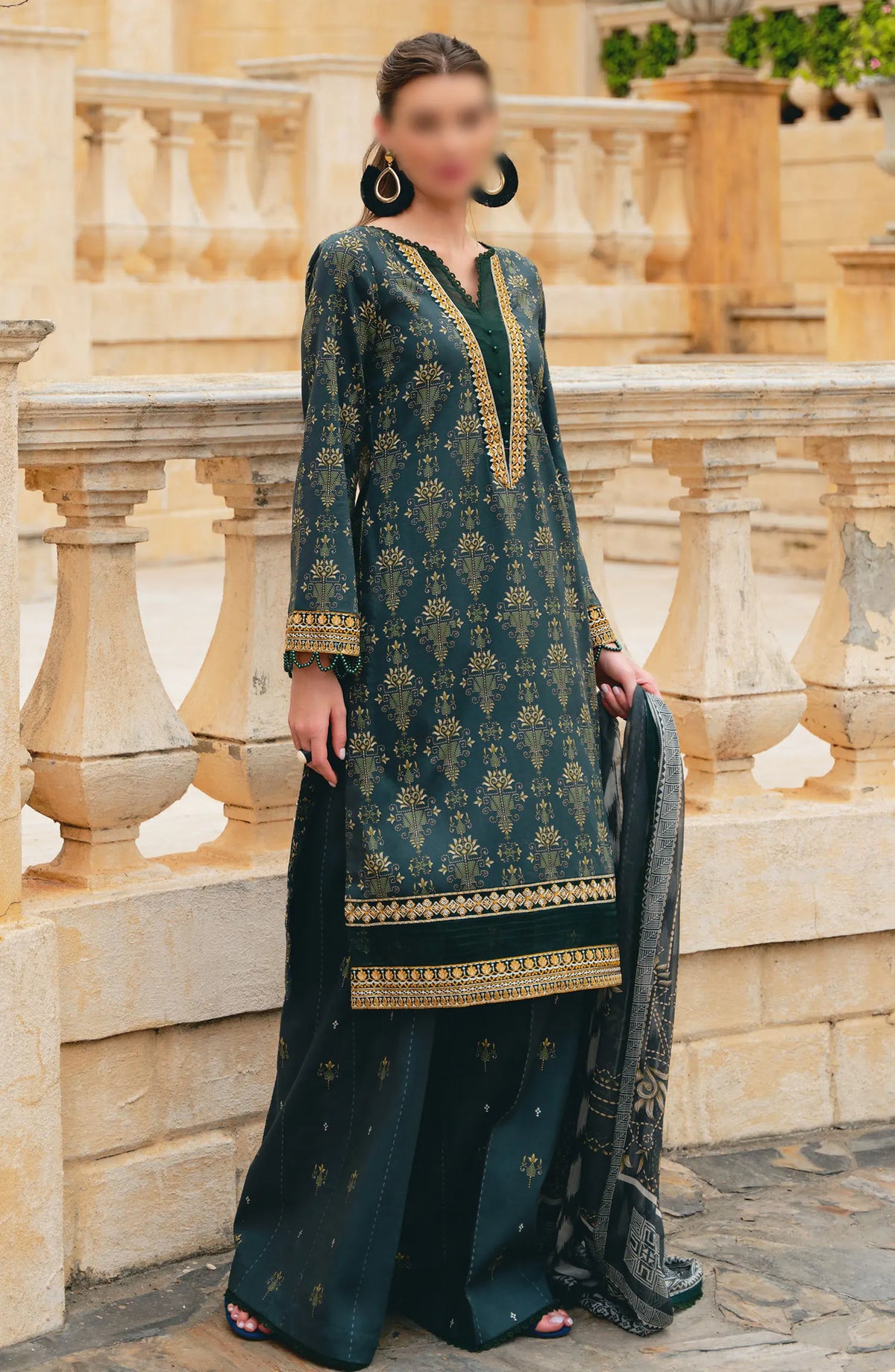 Gulaal The Enchanted Garden Lawn Collection Vol 02 - GL-L-24-V2-09 VILLENA