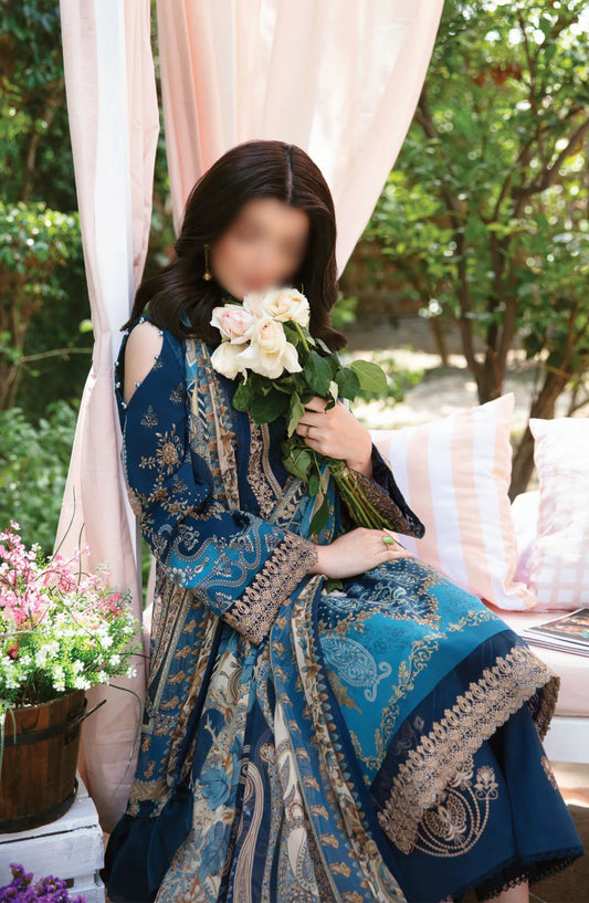 Gulaal Summer Glow Lawn Collection Vol 03 - GL-L-24V3-01 SYLVIYA