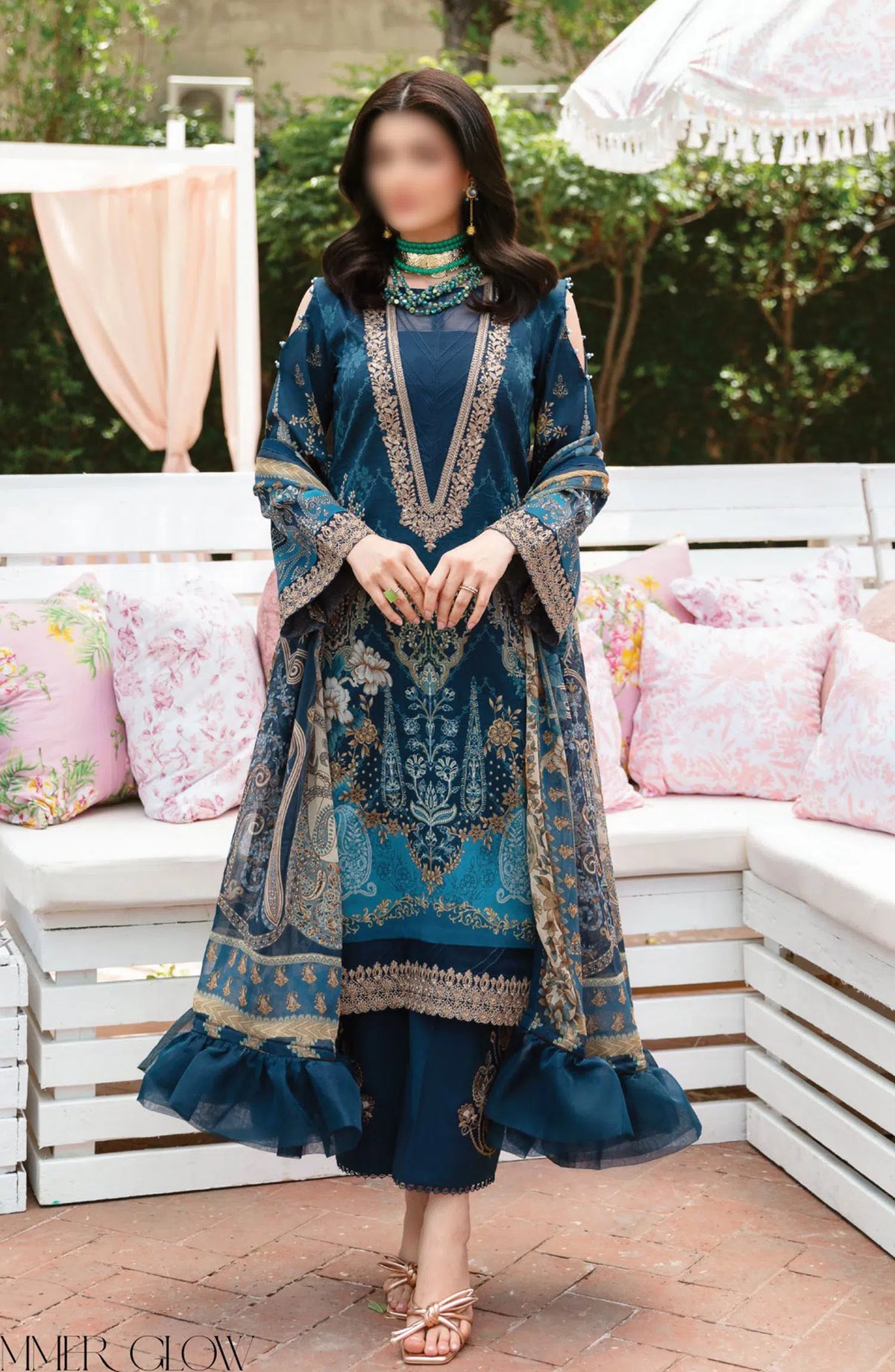Gulaal Summer Glow Lawn Collection Vol 03 - GL-L-24V3-01 SYLVIYA