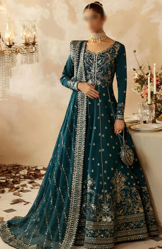 Shehrnaaz by Gulaal Unstitched Raw Silk Collection - GL-SD-24-04 Mahiri