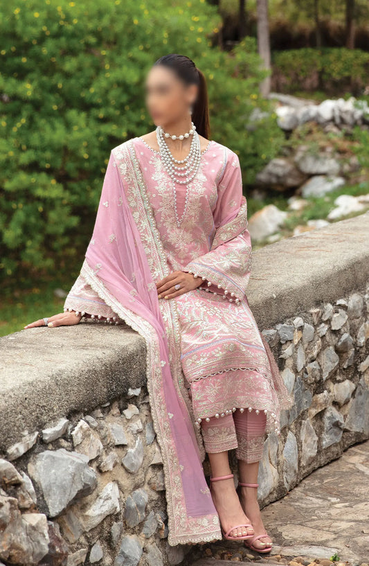 Gulaal Luxury Lawn Collection 2024 - GL 24 V1 03 EMELIA