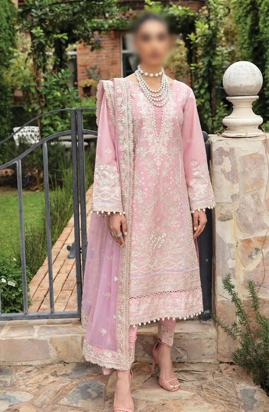 Gulaal Luxury Lawn Collection 2024 - GL 24 V1 03 EMELIA