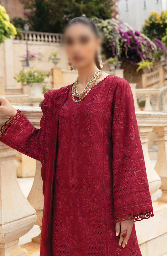 Gulaal Luxury Lawn Collection 2024 - GL 24 V1 07 AMELIE
