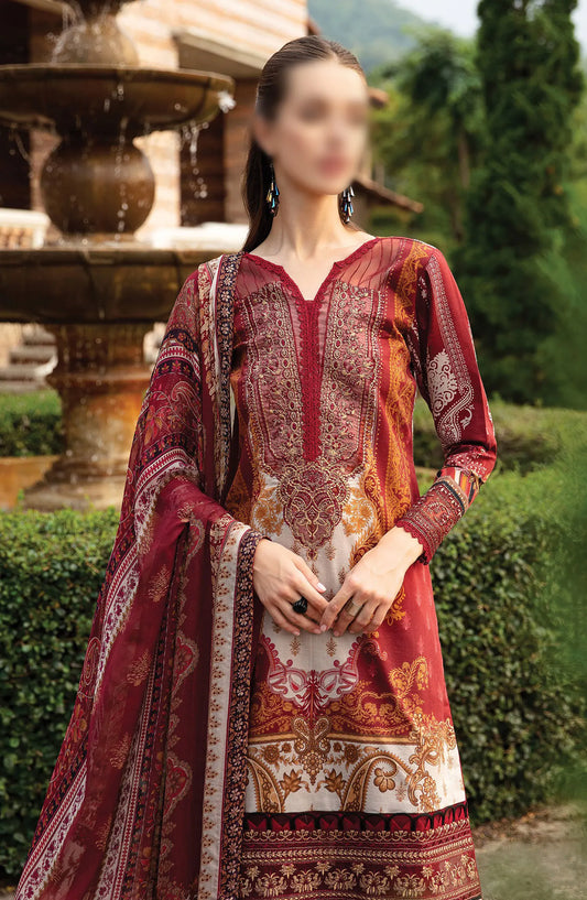 Springtime Ballet Gulaal Lawn  2024 - Volume 1 - GL 24 V1 09 AMARYLLIS