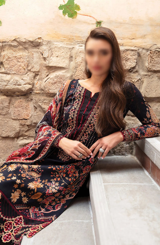 Springtime Ballet Gulaal Lawn  2024 - Volume 1 - GL 24 V1 10 LEYLA