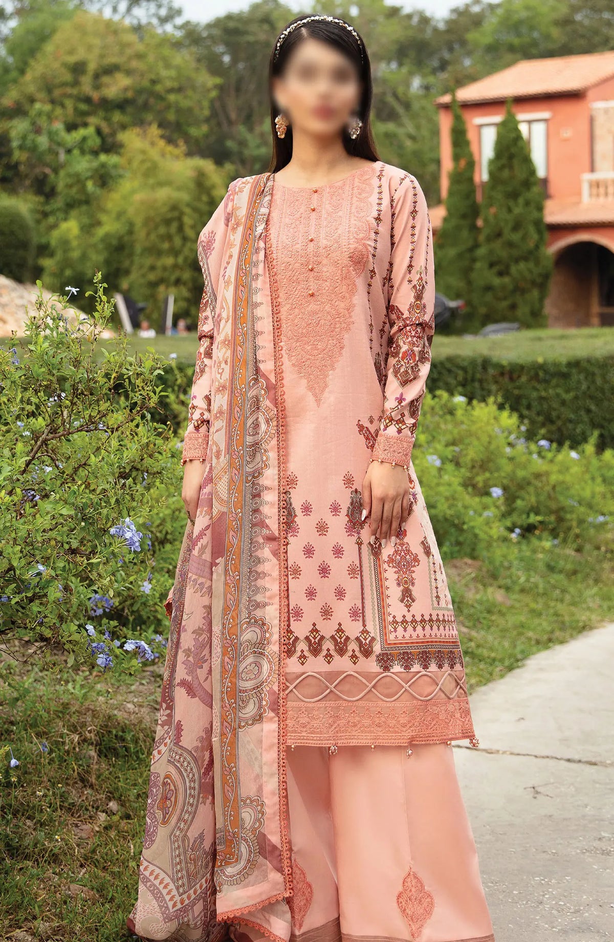 Springtime Ballet Gulaal Lawn  2024 - Volume 1 - GL 24 V1 12 HESTIA