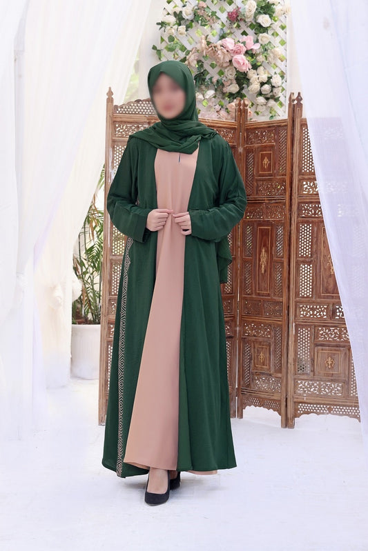 Green Magic Nayab Abaya Collection Vol 20 by Amna khadija