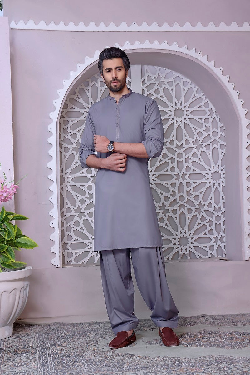 Grey Owl TGM Kameez Shalwar Suit Eid Collection