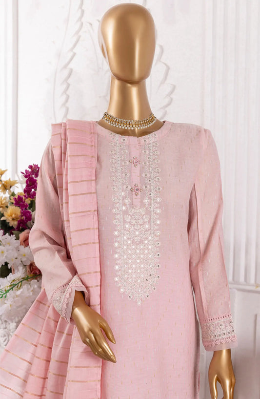 HZ RTW Festive Hues LineKari Embroidered Collection 2024 - GSL 01 PINK