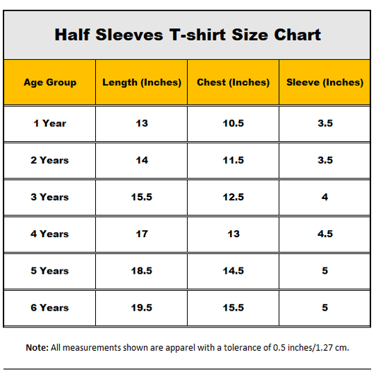 Crazy Days Half Sleeves T-Shirts For Kids Light Yellow- SBT-335