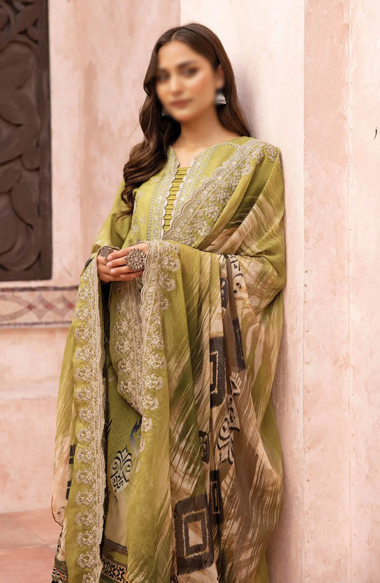Johra Mehtab Embroidered Printed Lawn Collection 2024 - JH 491