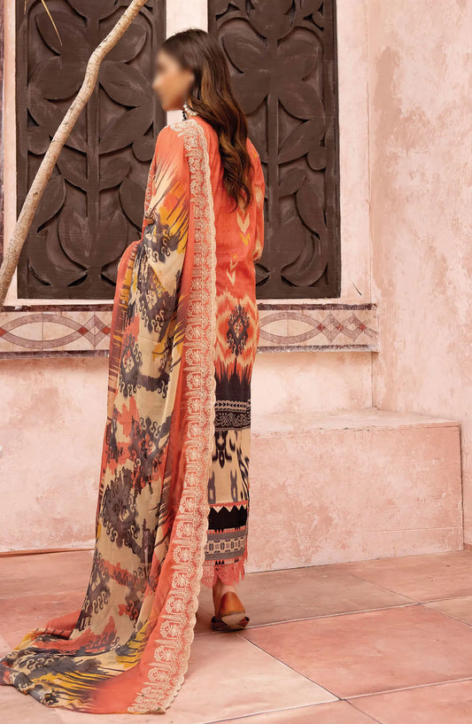 Johra Mehtab Embroidered Printed Lawn Collection 2024 - JH 493